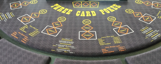 Le Three card Poker Le Three card Poker